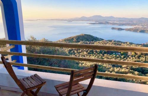 Spartylas House | House Tanna of Villa Intaba Spectacular Sea Views Corfiot Riviera Spartilas Corfu Island Greece close to Ipsos Beach with a shared pool