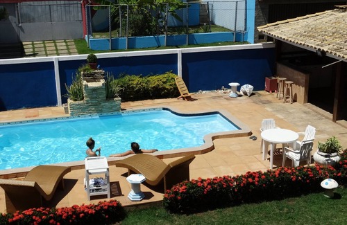 Pouso Alegre Buraquinho House | House Villas Atlantic on the beach, 5/4 and 2 suites!