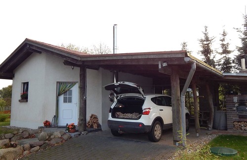 Muritz House | House with 30 m² and Waldsauna - Villa with sauna on forest Kranichfeld