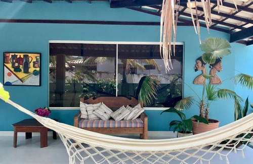 Itacimirim House | House with swimming pool, 5 bedrooms (4 suites) 40 meters from the beach.
