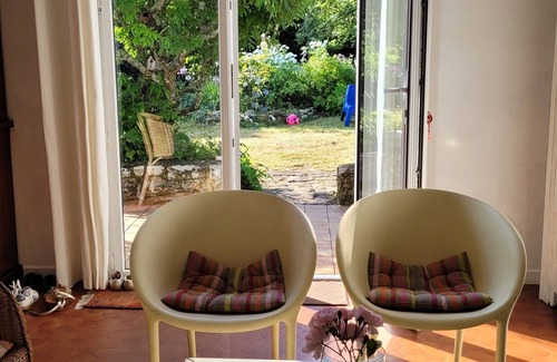 Baden House | House with view of the Morbihan Gulf, access to the port, large garden, 2-minute walk to the beach