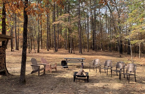 Octavia Cabin | Huckleberry Trails is a peaceful 2-bedroom cabin secluded in mountain woodlands.