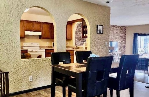 Rockford House | Huge 2+BR Near Hospitals & Aerospace: Lives like a 3 bedroom with addtl spaces