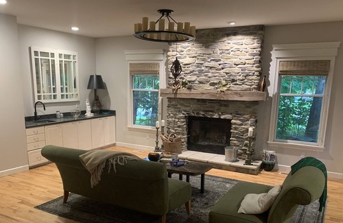 Maxwell House | Huge Lake House on Wooded Lot with Water Views