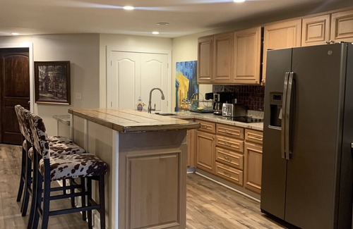 Draper House | Huge private entrance newly finished basement apartment