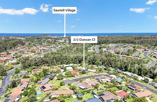 Boambee East Apartment | Humble Abode, your perfect holiday home. This two bedroom townhouse is the ideal place to relax