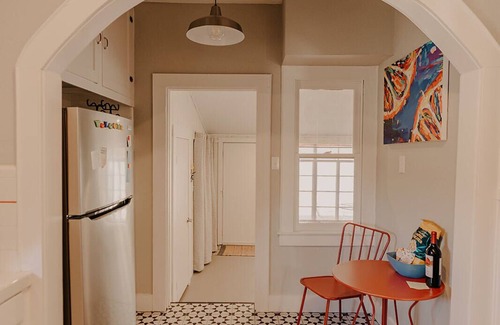Kerrville House | Humble Digs—Location, bikes, fire pit, foosball