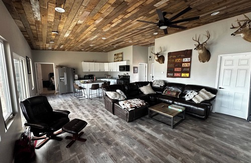 Loogootee Cabin | Hunter's Heaven overlooking private lake on 30 acres.