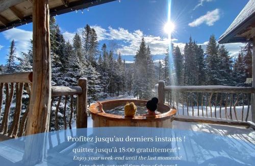 La Malbaie Ski Chalet | HUSKY - Chalets de Môh - Jacuzzi