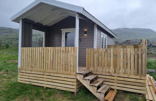 Holmavik Cabin | Hvammur 6 with private hot tub