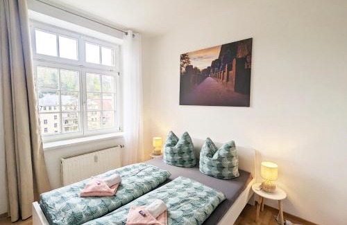 Sebnitz Apartment | HW3 - Urlaubsmagie - Helle, große Wohnung mit Pool