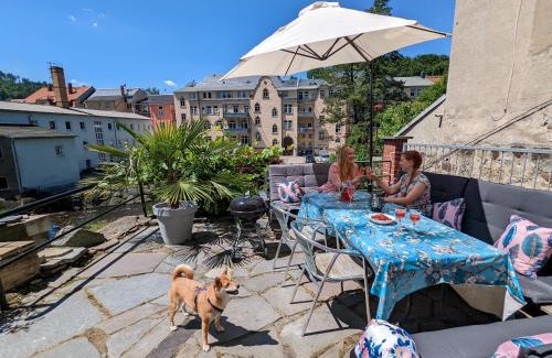 Sebnitz Apartment | HW3 - Urlaubsmagie - Helle, große Wohnung mit Pool