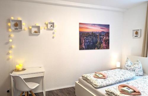 Sebnitz Apartment | HW3B - Helle Grosse Wohnung Fuer Bis Zu 6 Personen