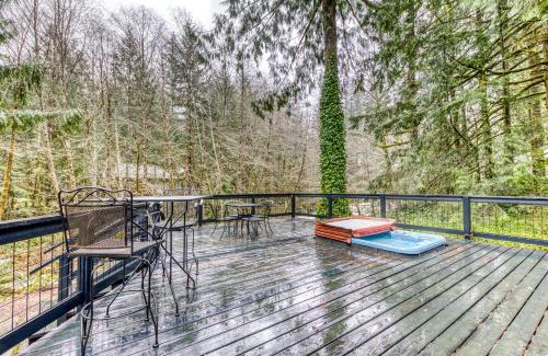 Rhododendron House | Hygge Cabin On The River