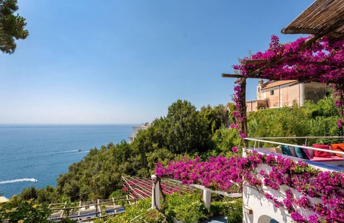 Pogerola Villa | I giardini dell'Eden, Pool Amalfi Villa, jacuzzi, stunning view, garden, parking