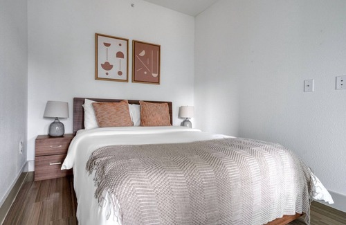 Waller Creek District Apartment | Ideal Downtown 1BR w/Deck & Gym, nr Convention Center, by Blueground