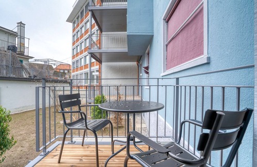 Muhlebach Apartment | Ideal Mühlebach 1BR w/Private W/D, nr Opera House, by Blueground