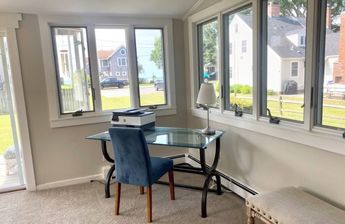 Madison House | Ideal Madison vacation home just steps to private beach!