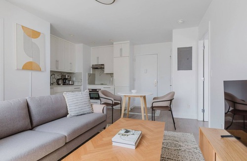 Bloomingdale Apartment | Ideal Upper West Side 1BR, w/Gym, Doorman, A/C, by Blueground