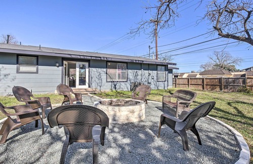 Shearer Hills - Ridgeview House | Ideally Located San Antonio Home w/ Fire Pit!