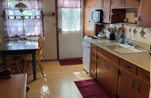 Bagley Cabin | Idle Hour Cabin In River Of Lakes Resort, Bagley, Wi Sleeps 6