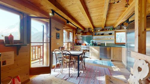 Evolene Apartment | Idyllic chalet in Evolène, with view on the Dent Blanche and the mountains