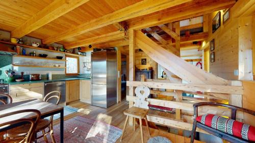 Evolene Apartment | Idyllic chalet in Evolène, with view on the Dent Blanche and the mountains