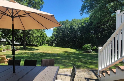Trumbull House | Idyllic Retreat: Spacious Home with Stunning Outdoor Spaces and Modern Comforts