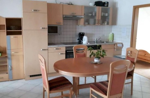 Deggenhausertal Apartment | Idyllically Situated Holiday Apartment "Hermannshöhe FeWo 5" on a Farm with Shared Garden, Playground, Terrace, Barbecue, Wi-Fi & TV; Parking Available