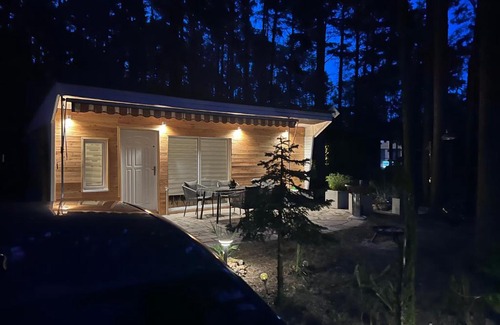 Felixsee Apartment | Idyllischer Bungalow am Badesee