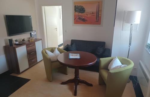 Cossebaude Apartment | Idyllisches Ferienhaus für Zwei