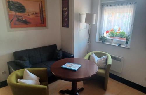 Cossebaude Apartment | Idyllisches Ferienhaus für Zwei