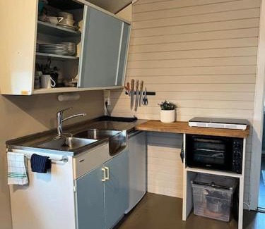 Levanger House | Idyllisk minihus i landlige omgivelser - med 5 sengeplasser og parkering
