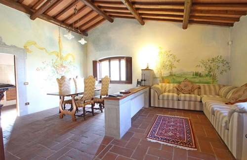Corsanico Villa | Il Frantoio - Villa for 9 People, Private pool, sea views, garden with olives