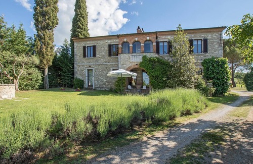 Rapolano Terme Apartment | Il Loggiato, 2 bedrooms apartment with a view