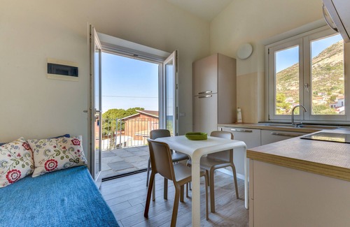 Campo nell'Elba Apartment | 'Il Quartiere Apartment Capraia' with Sea View, Terrace & Wi-Fi