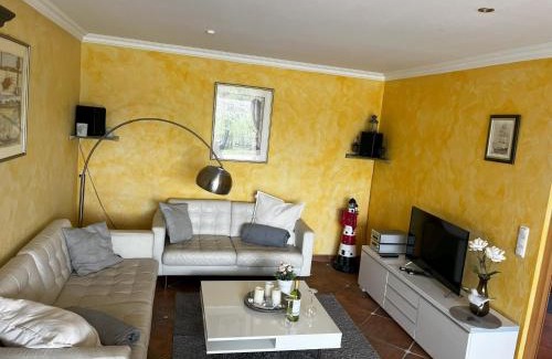 Tossens House | Im Aida Park im Nordseebad Tossens liegt dieses geräumige Ferienhaus im mediterranen Stil.
