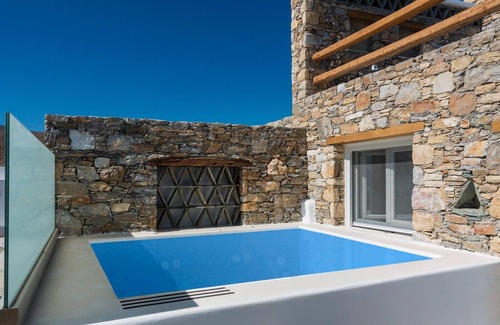 Karavostasis Villa | Impressive Folegandros Villa | 2 Bedrooms | Villa Genya | Furnished Sun Terrace with Private.