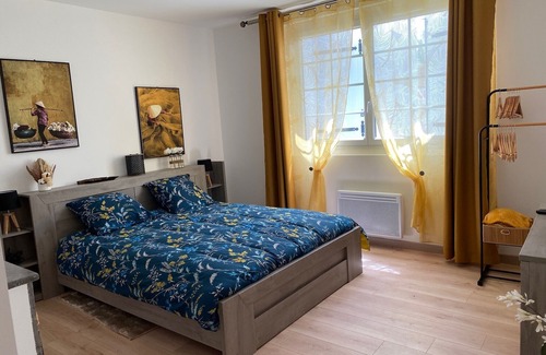 Saint-Germain-et-Mons Apartment | In Mouleydier at Romane's