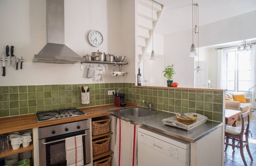 Roquebrun House | In the middle of Roquebrun, sunny terrace overlooking the river