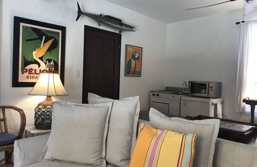Downtown Boca Grande Historic District Cottage | In town Spanish Style Guest House 100 Yards From The Beach