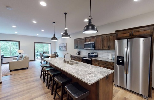 Lake Shore House | Includes Boat Slip on Gull Lake next to Zorbaz and Resort Pools and Amenities