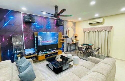 Daerah Kulai House | Indahpura kulai #KTV#15PAX#BBQ#MaHJONG#2MIN,AEON,JPO
