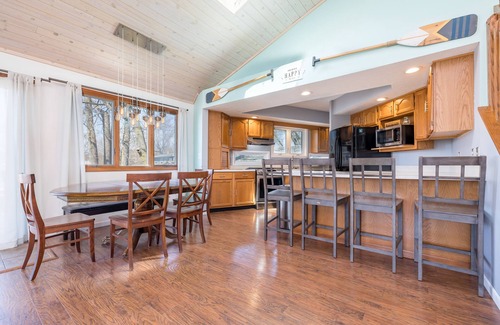 Lakeview House | Indian Lake Waterfront Home & Boathouse - Boat Rental Available - Sleeps 16