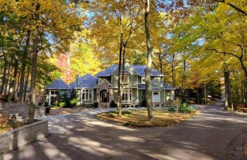 Norton Shores House | Indoor Pool near Grand Haven with Lake Michigan Beach!