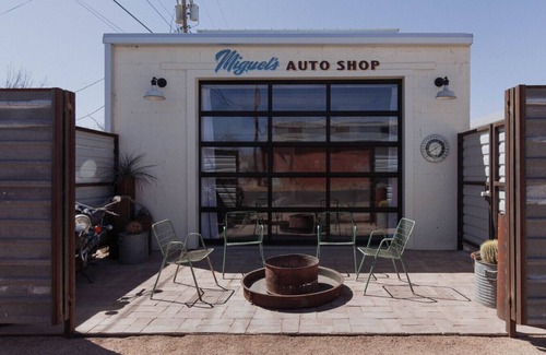 Marfa Apartment | Industrial Artist Loft at Iconic Property