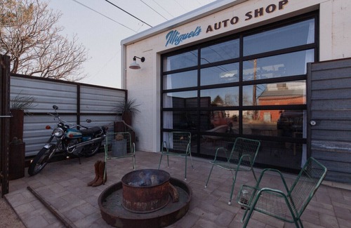 Marfa Apartment | Industrial Artist Loft at Iconic Property