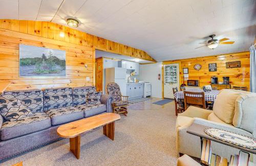 Inlet House | Inlet Lakefront Home Private Dock and Beach Access!