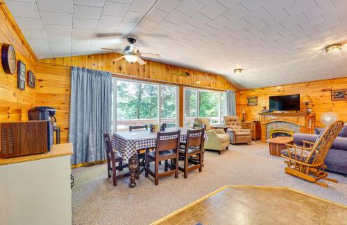 Inlet House | Inlet Lakefront Home Private Dock and Beach Access!