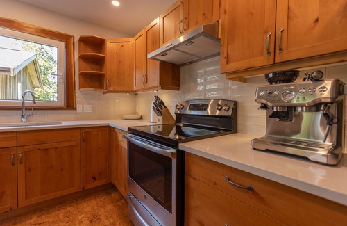 Tofino Cabin | Inlet view carriage house, private hot tub, 2 bedroom/2 bath